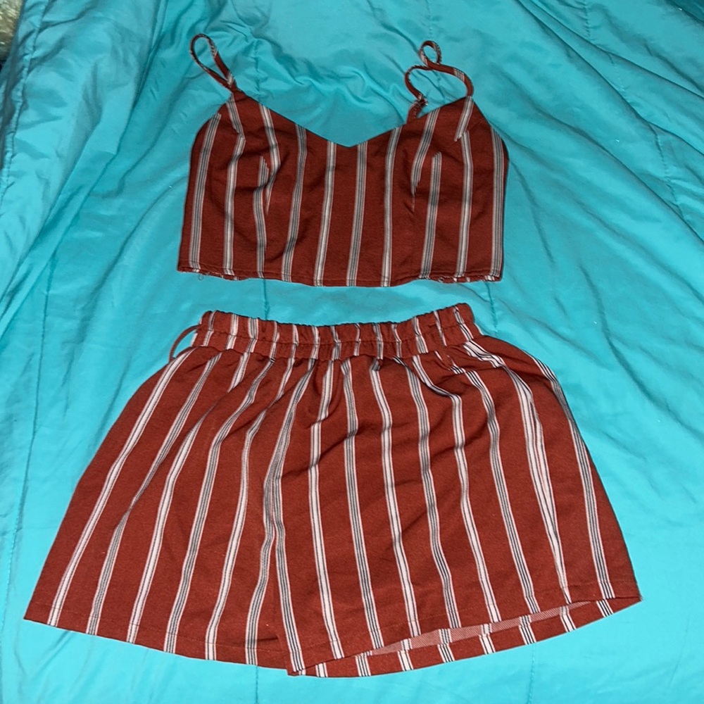 Shorts set, xs, tight fitted never worn